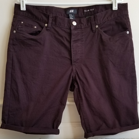 H&M Other - H&M Dark Purple Slim Fit Shorts